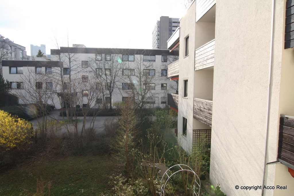 Blick vom Balkon